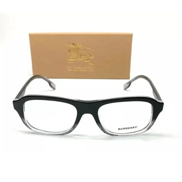 Burberry Men's Black Gradient Eyeglasses!